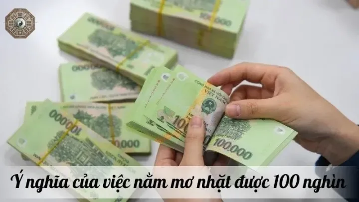 Ý nghĩa của giấc mơ thấy nhặt được tiền