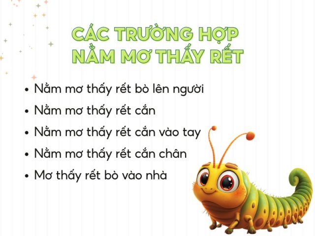 Ý nghĩa tâm linh của việc nằm mơ thấy rết