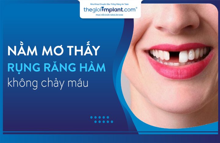 Phân tích tâm lý khi nằm mơ thấy rụng răng
