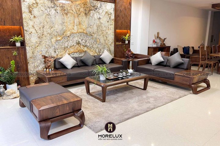 Sofa gỗ óc chó: Đặc điểm và lợi ích