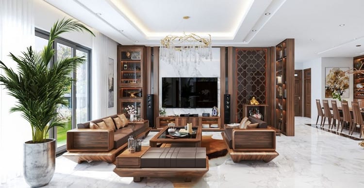 So sánh sofa gỗ óc chó với các loại sofa khác