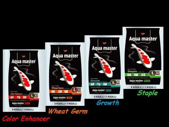 Đánh giá chi tiết thức ăn cá koi Aqua Master thức ăn cá koi aqua master