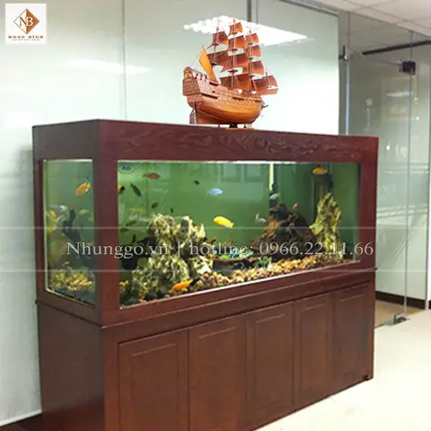 thuyền trang trí bể cá thuyền trang trí bể cá