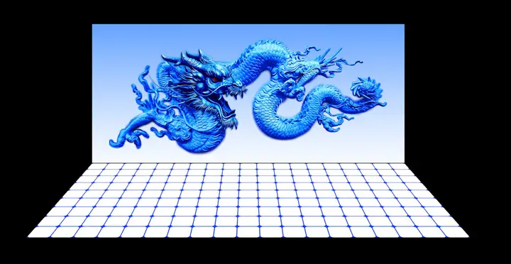 tranh 3d hồ cá