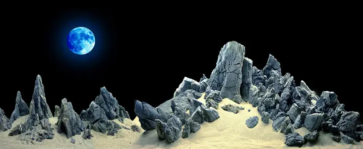 tranh 3d hồ cá