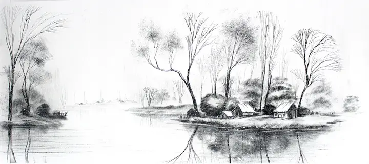 tranh 3d hồ cá