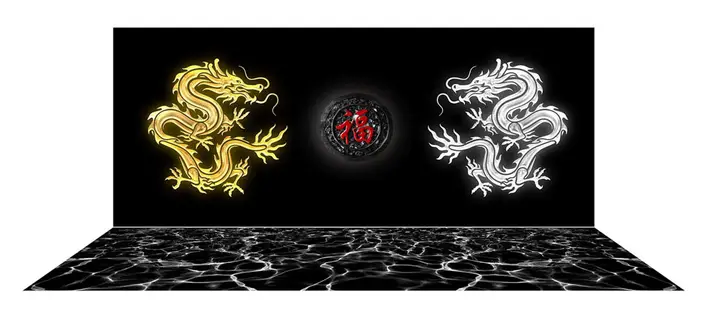 tranh 3d hồ cá