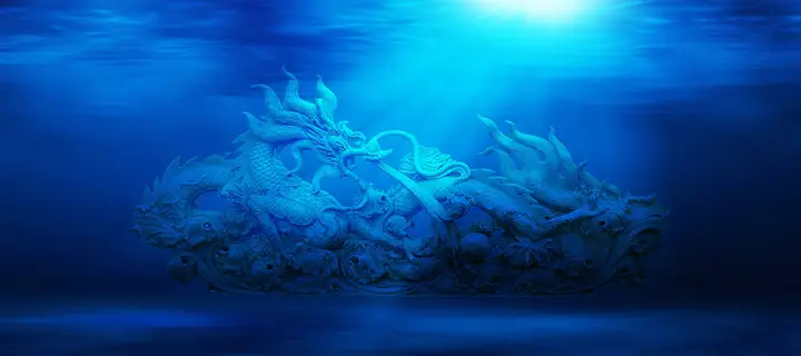 tranh 3d hồ cá