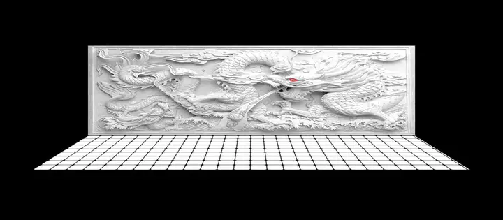 tranh 3d hồ cá
