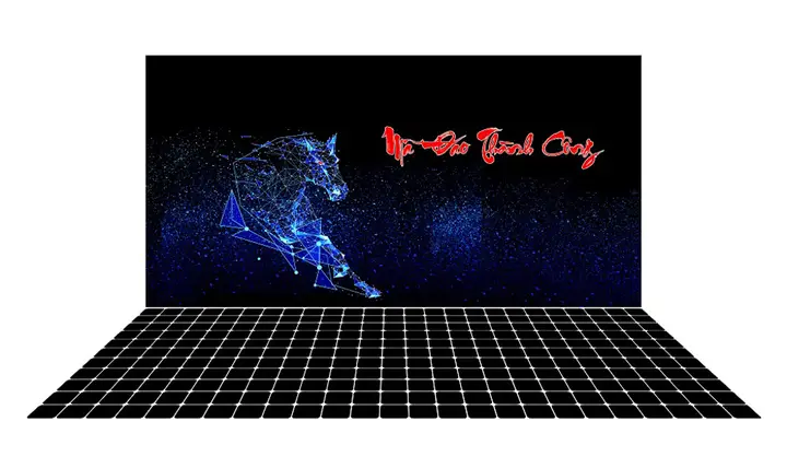 tranh 3d hồ cá