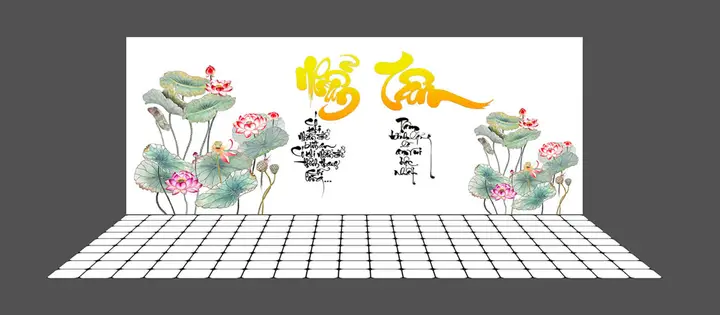 tranh 3d hồ cá