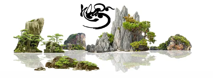 tranh 3d hồ cá