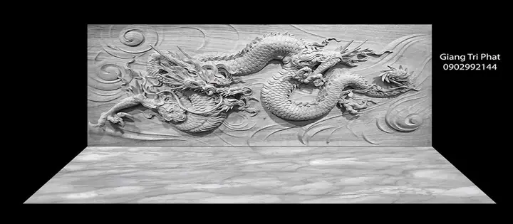 tranh 3d hồ cá