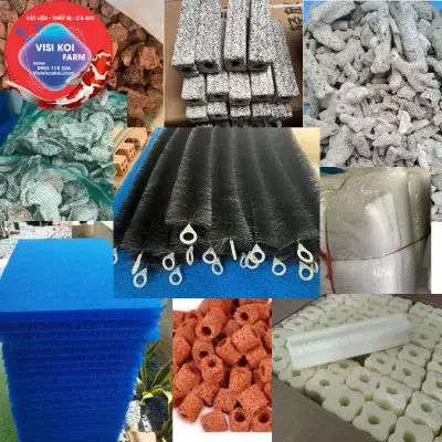 Vật Liệu Lọc Hồ Cá Koi Nào Tốt Nhất? Hướng Dẫn Toàn Diện Vật Liệu Lọc Hồ Cá Koi Nào Tốt Nhất? Hướng Dẫn Toàn Diện